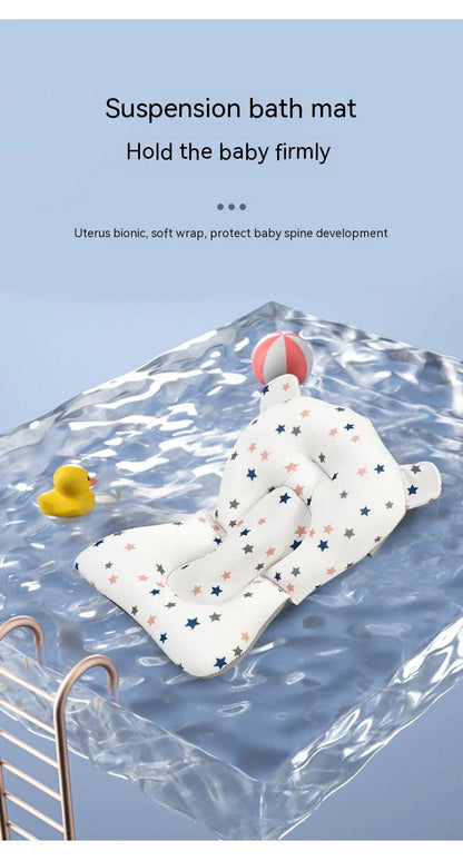 Real-time Temperature Silicone Baby Take A Bath Bathtub Non-Slip Foot Bath