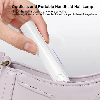 UV LED Nail Lamp Mini UV Nail Lamp for Manicure Portable Nail Dryer